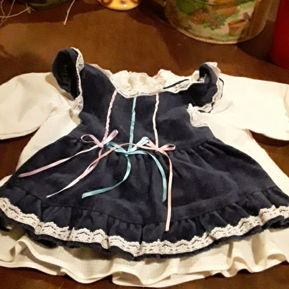 evy Other - 2-- piece  Baby  Dress  0-- 6 months.  EVY.